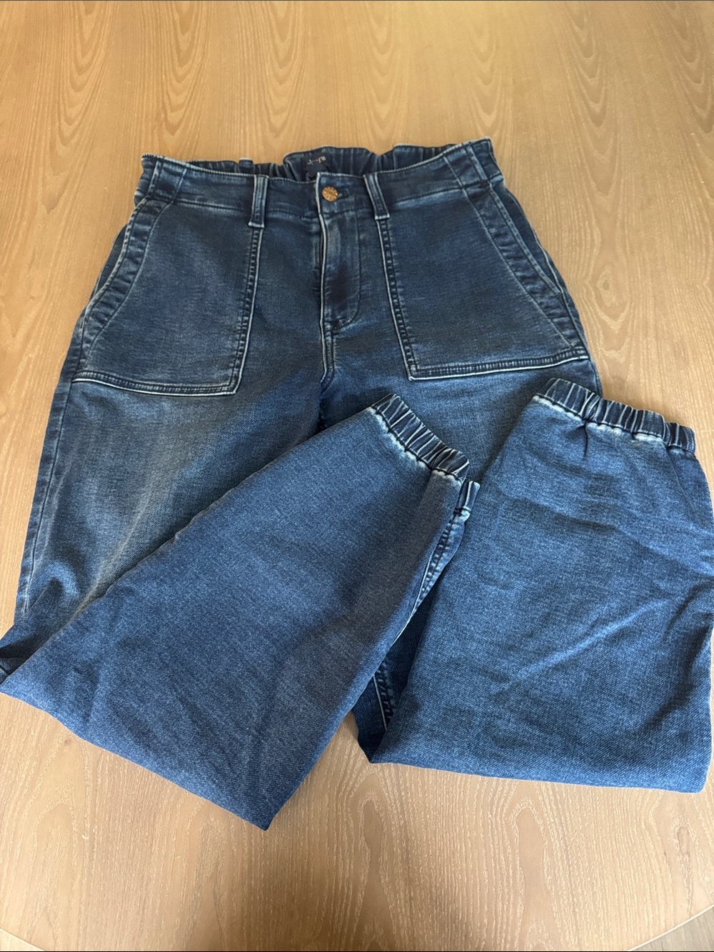J. Crew Dark Blue Denim Pants